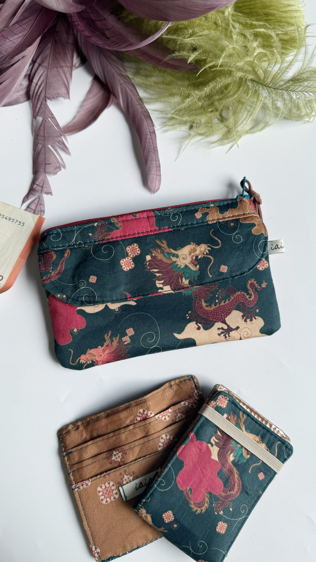 Pocket Pochette con tasca (Mini) - Dragon