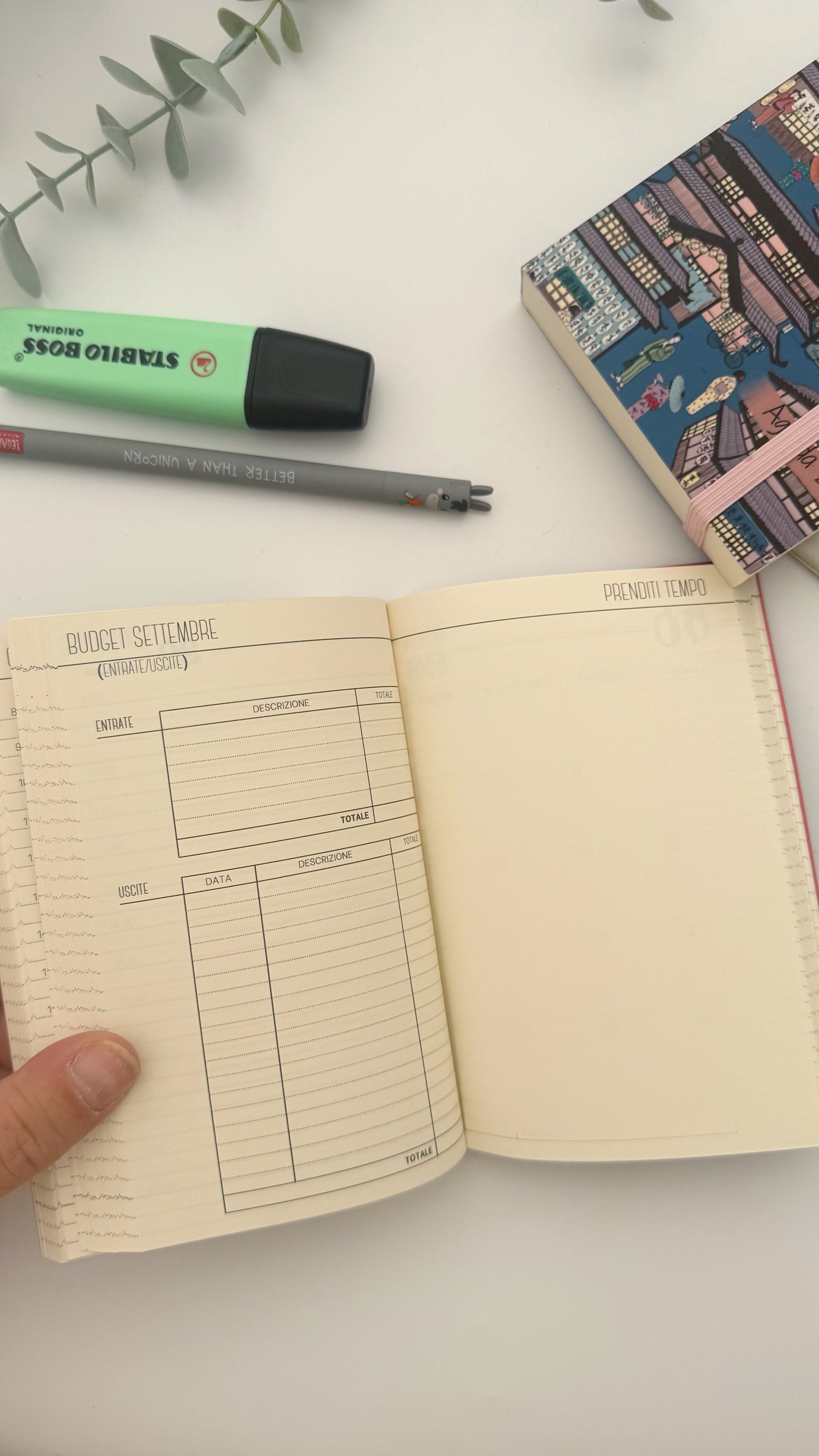 Agenda giornaliera - Gingko
