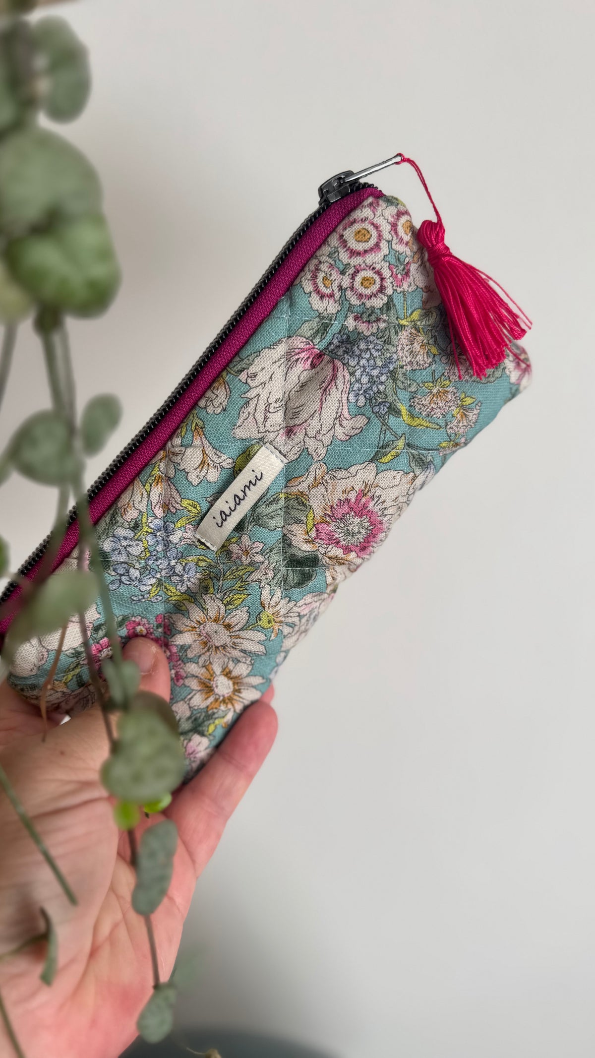 Astuccio trapuntato (Porta occhiali) -  Hwawon (Hanbok)