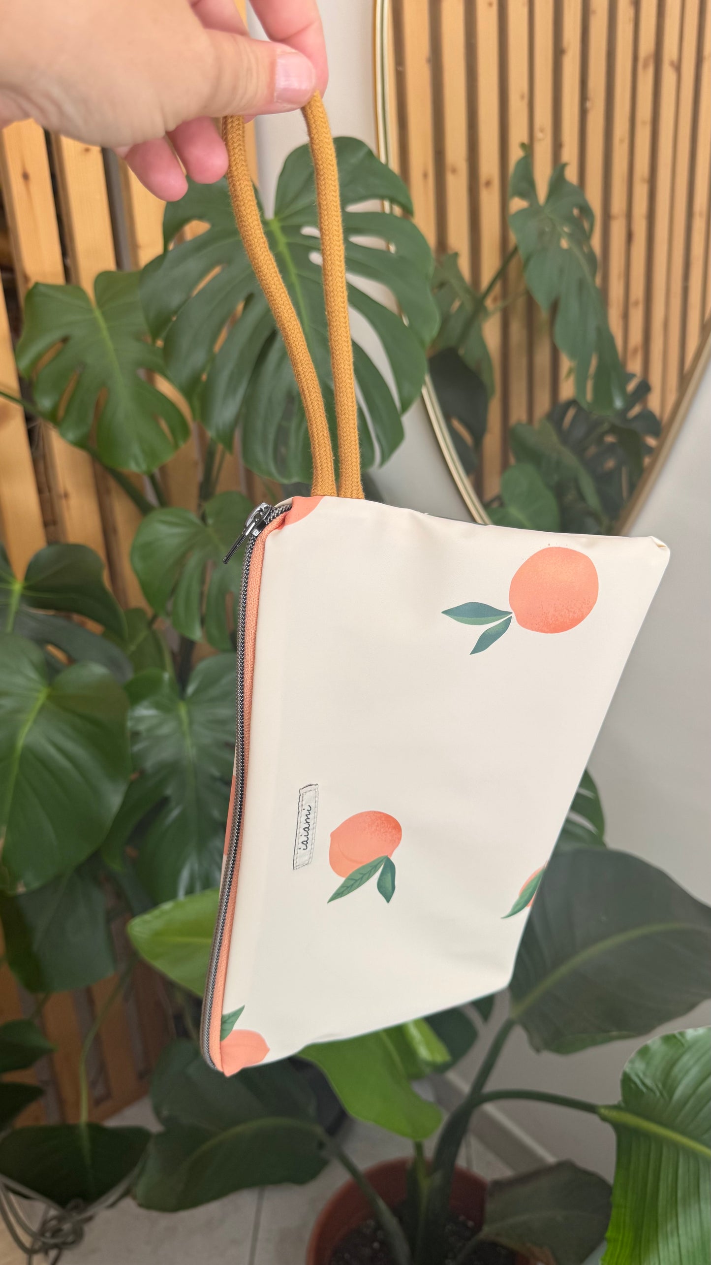 Gocce pochette Mini (idrorepellente) - Albicocche