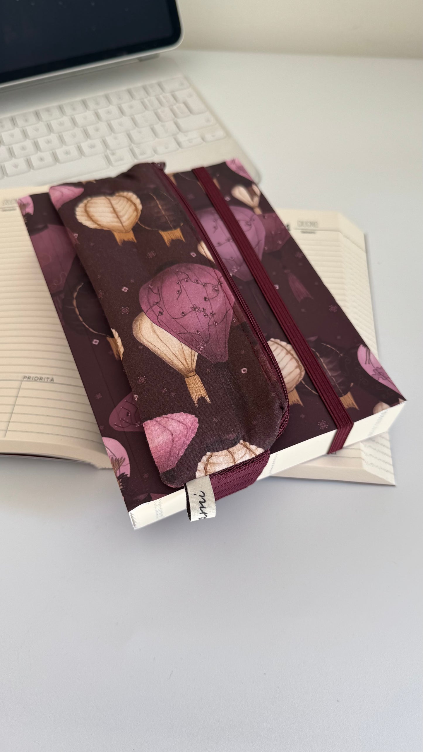 Astuccio con elastico per agende Pocket (mini mini) No per formato A5 - Lanterne