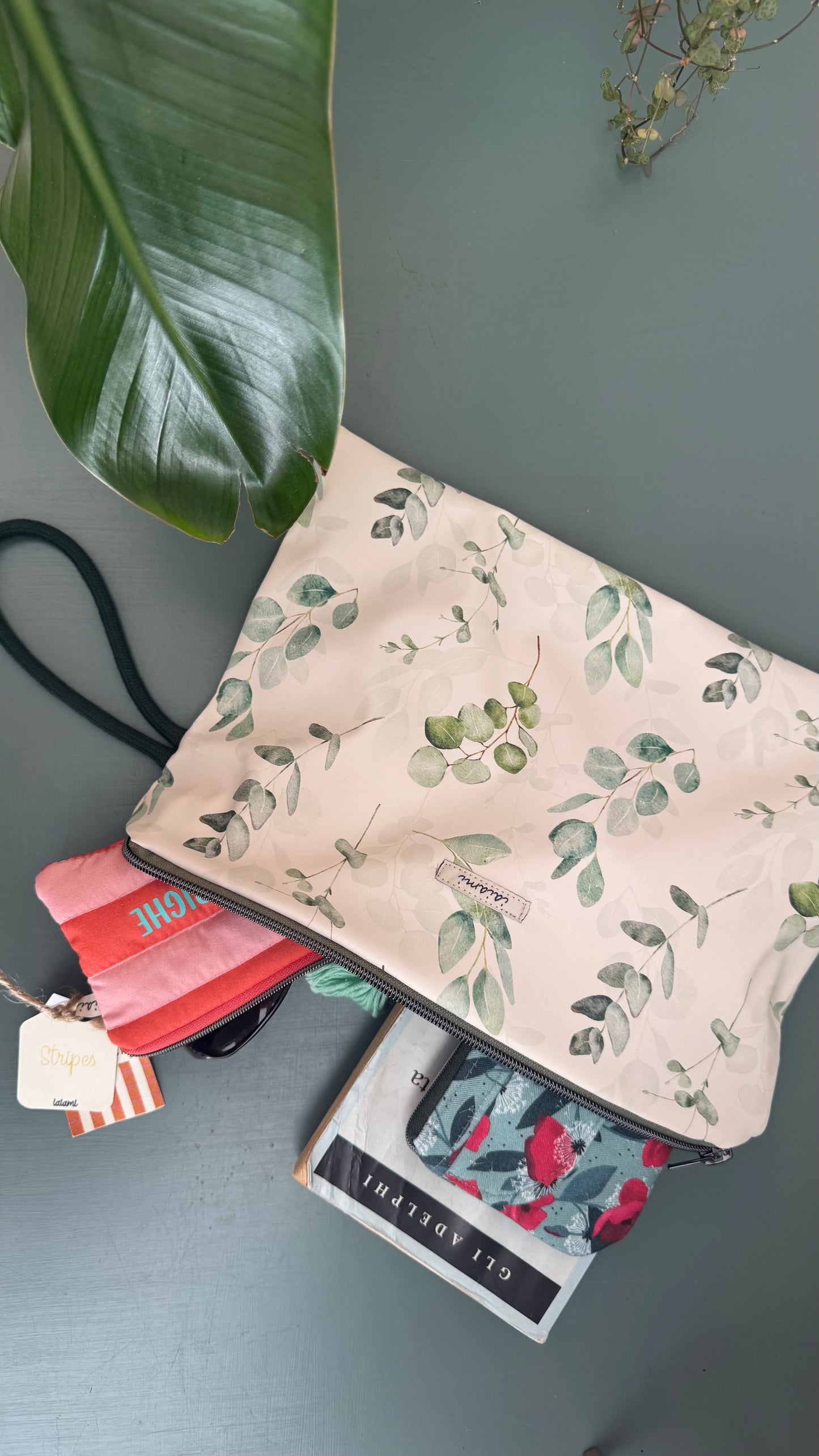 Gocce pochette Media (idrorepellente) - Foglie