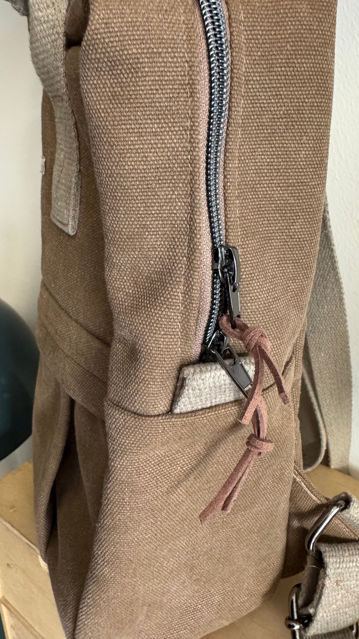 Zaino Tamalito (mini) - Tortora/Foglie (Hanbok)