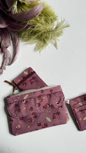 Load image into Gallery viewer, Pocket Pochette con tasca (Mini) - Ciliegie Malva
