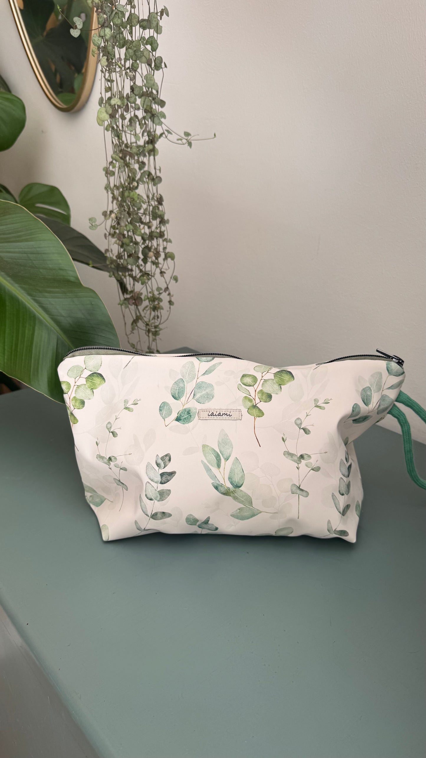 Gocce Pochette Maxi (idrorepellente) - Foglie