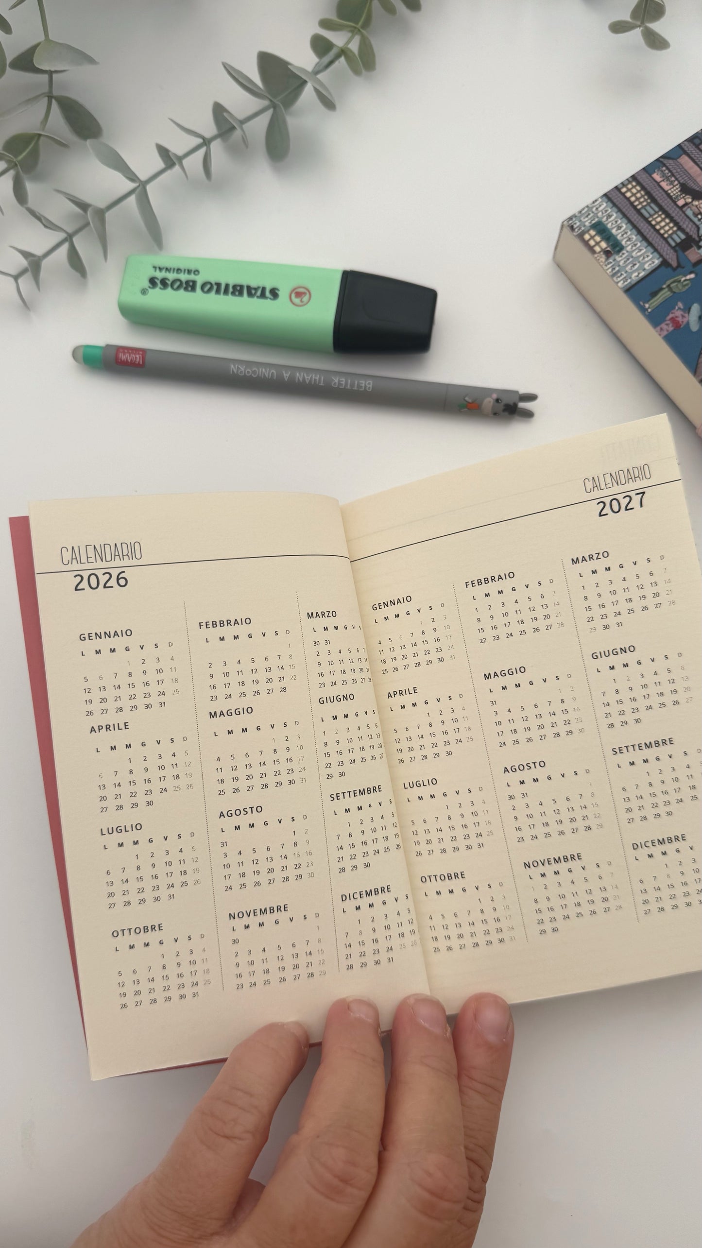Agenda giornaliera - Gingko