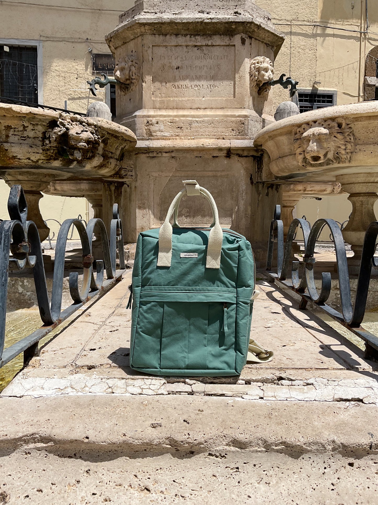 Zaino Tamalito (mini) - smokey green/80’s