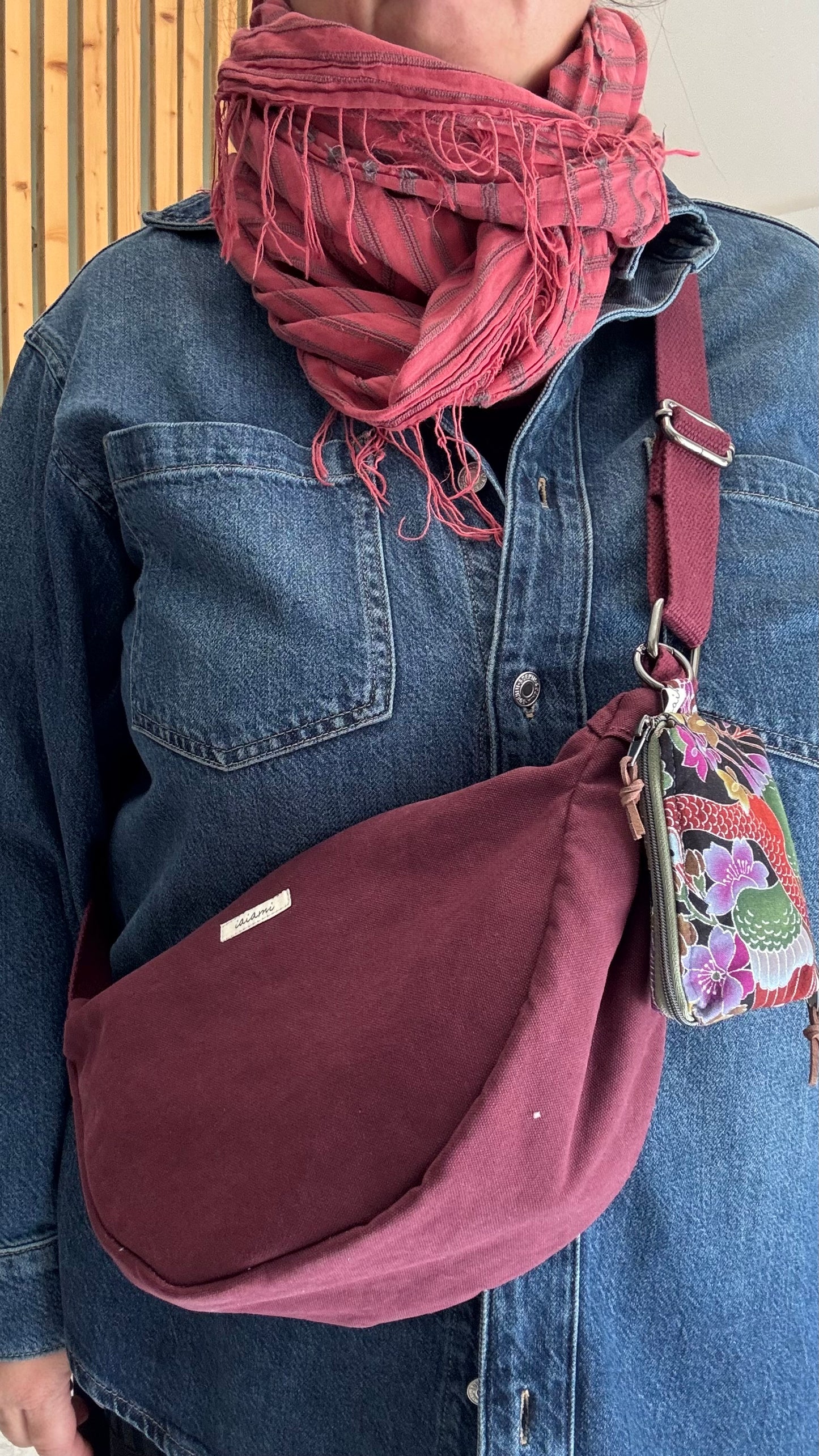 Moon Bag - Bordeaux/Airone (Nippori)