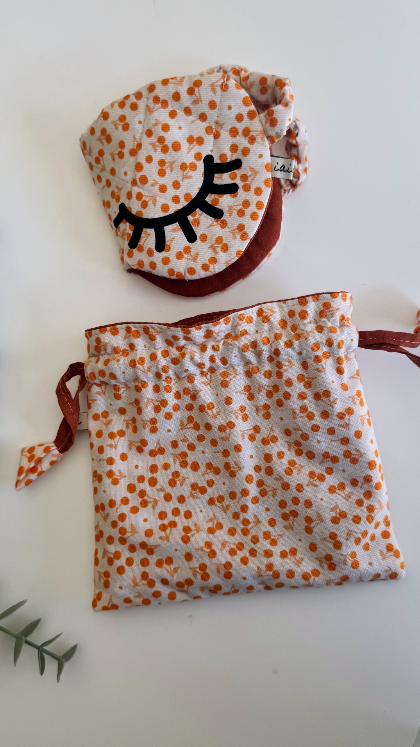 Nuvola (sleep mask) - Ciliegine con occhietti