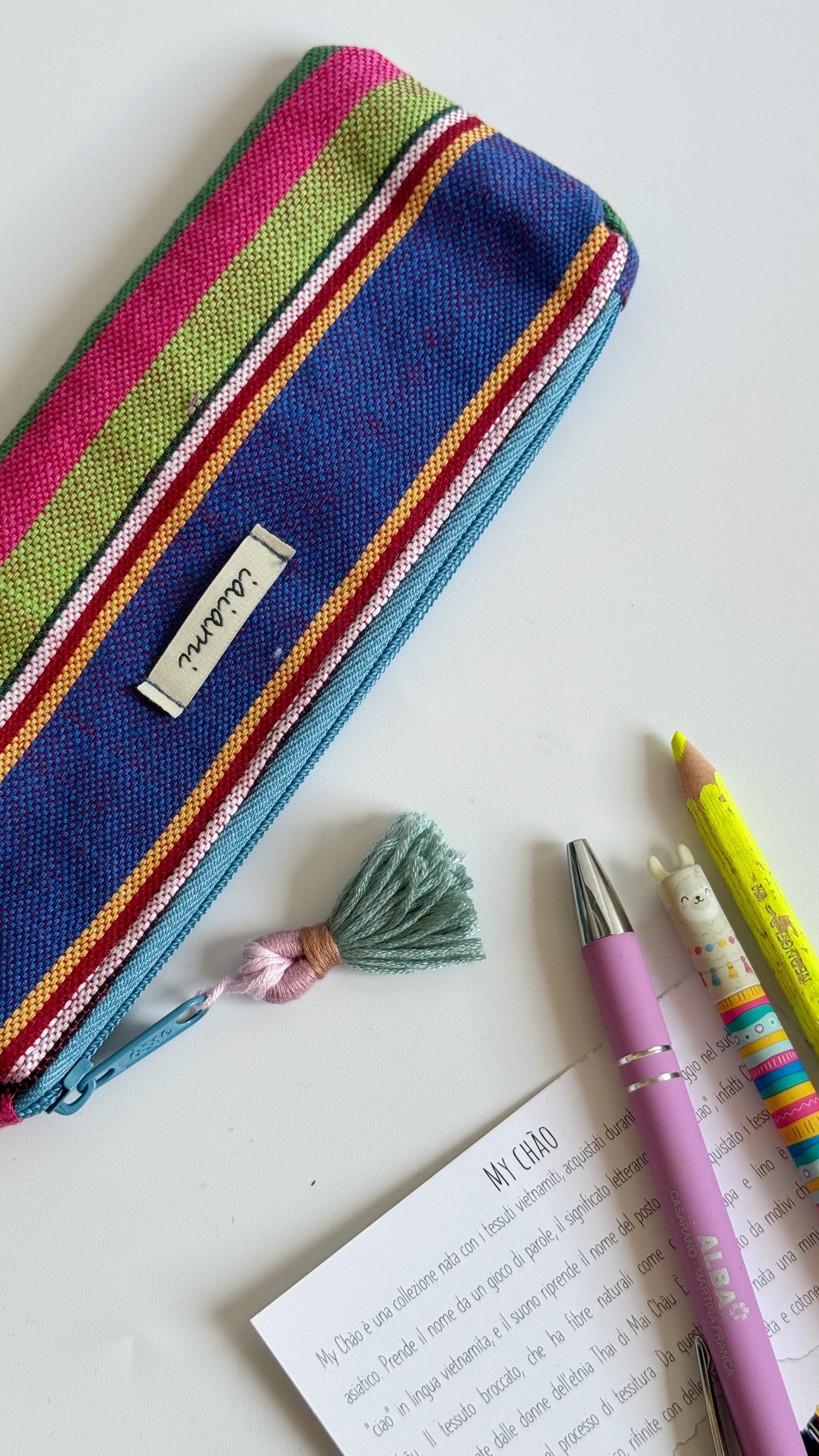 Astuccio - Righe Colorate