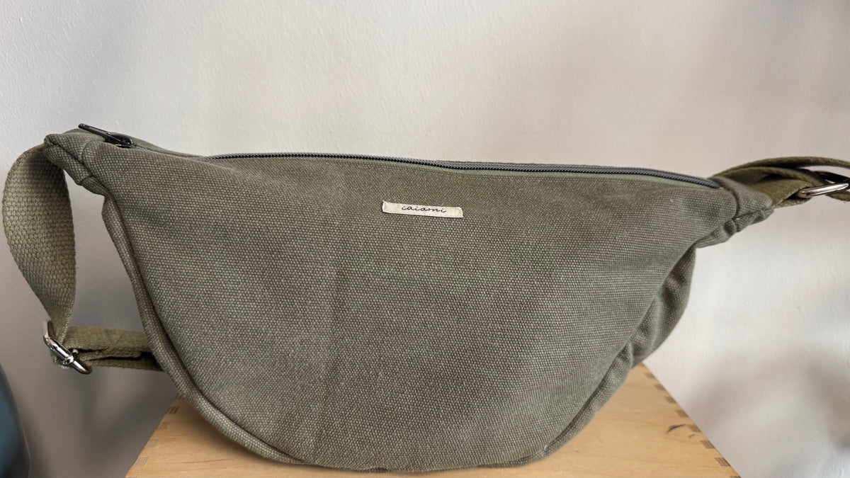 Moon Bag - Verde / Hwawon (Hanbok)