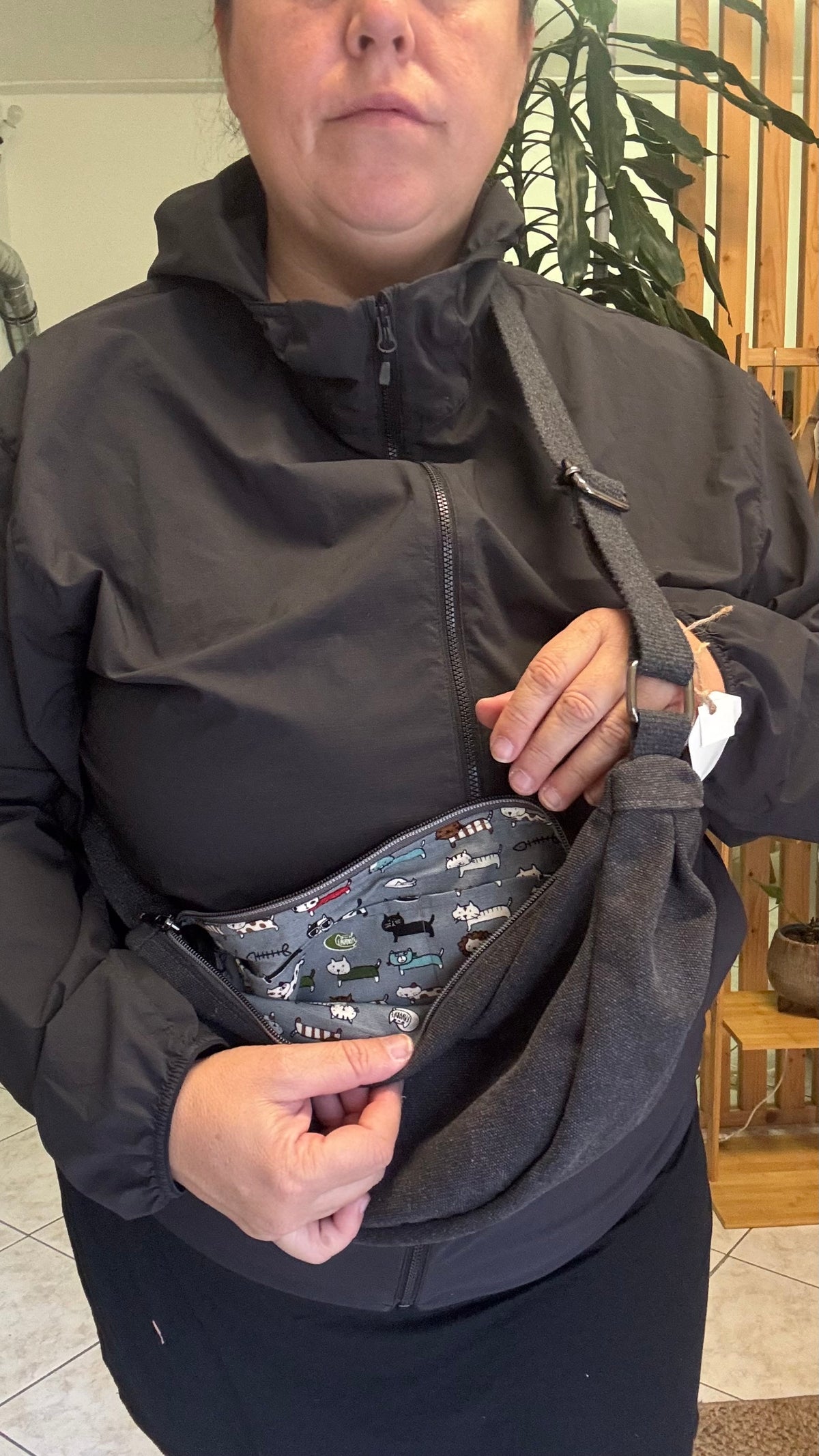 Moon Bag - Nera / Gattini (Hanbok)