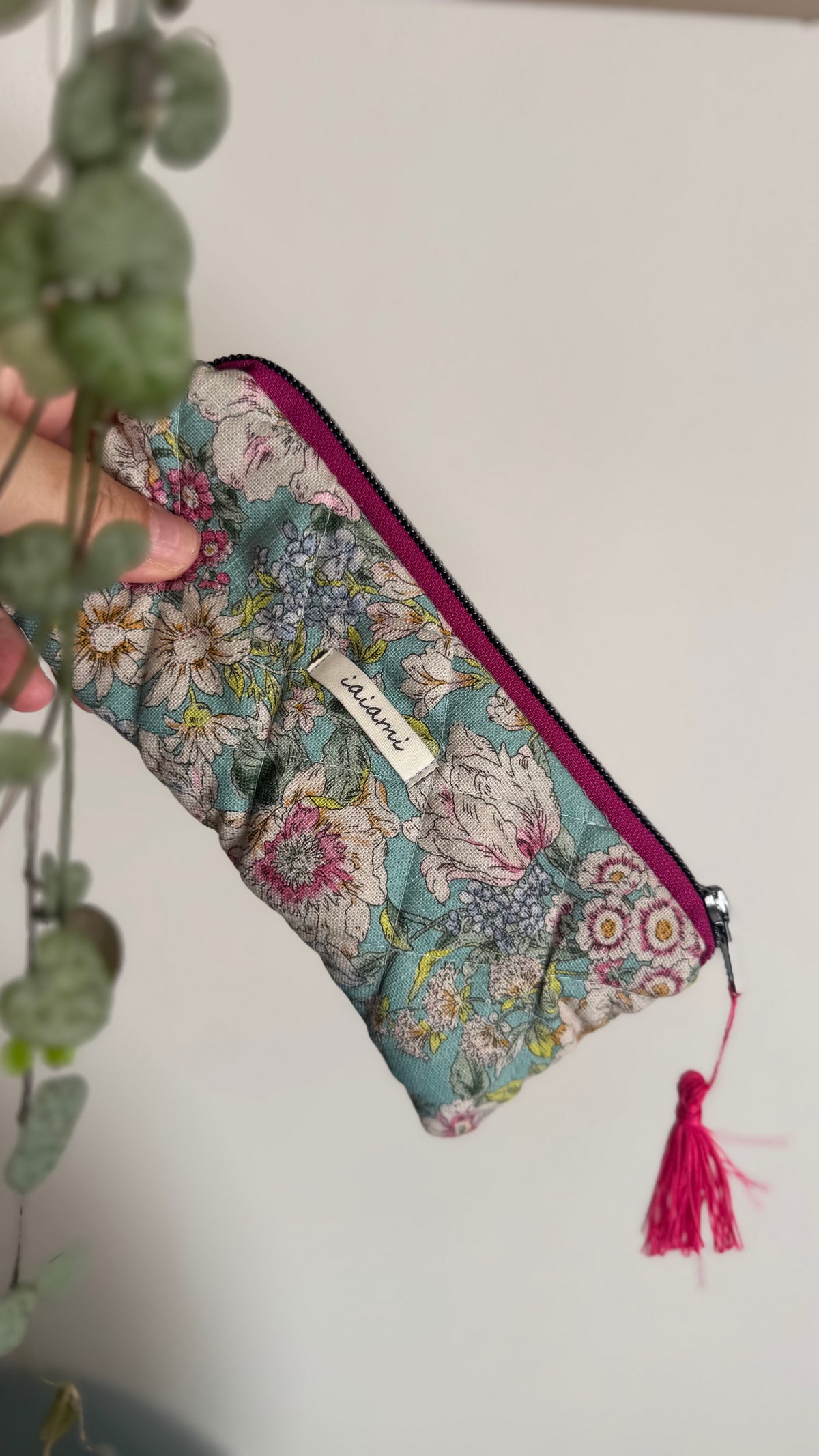Astuccio trapuntato (Porta occhiali) -  Hwawon (Hanbok)