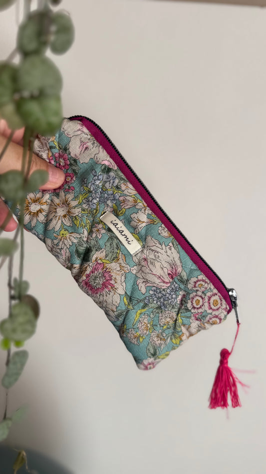 Astuccio trapuntato (Porta occhiali) -  Hwawon (Hanbok)
