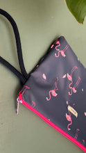Carica l'immagine nel visualizzatore di Gallery, Gocce pochette Mini (idrorepellente) - Fenicotteri
