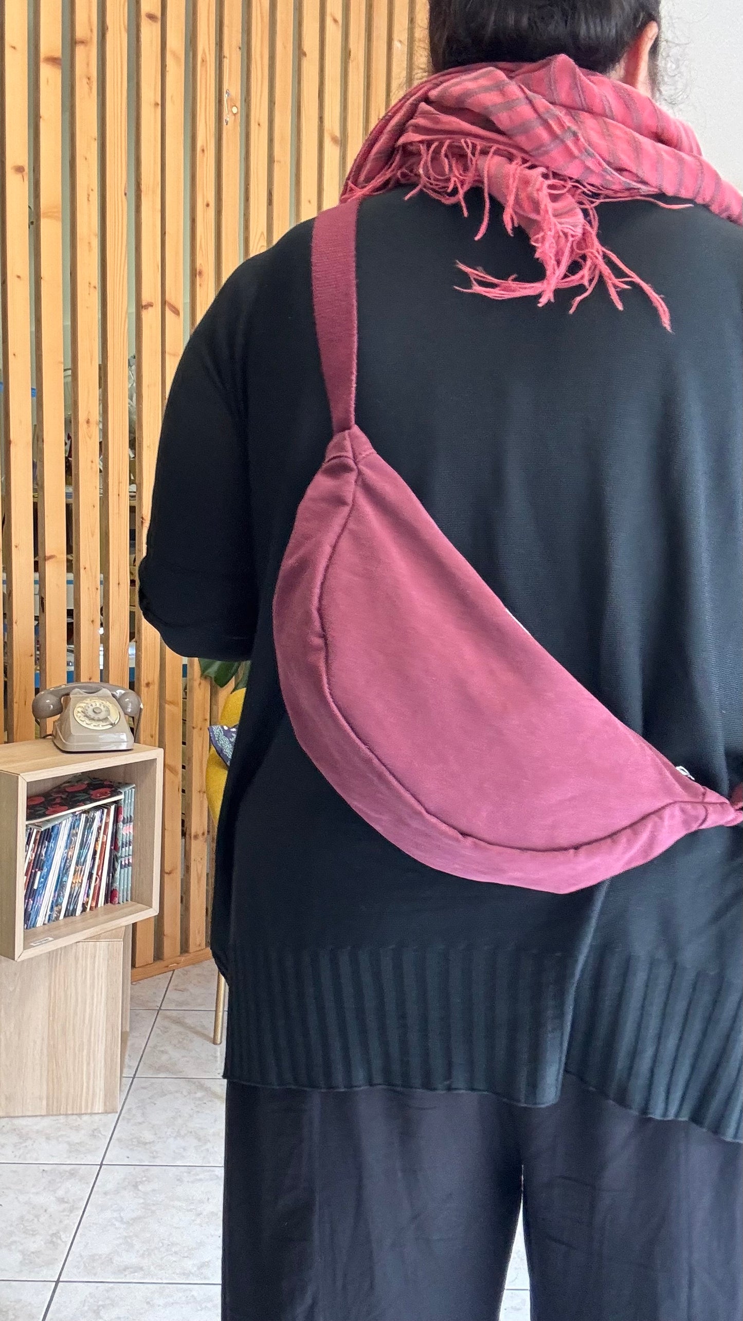 Moon Bag - Bordeaux/Airone (Nippori)