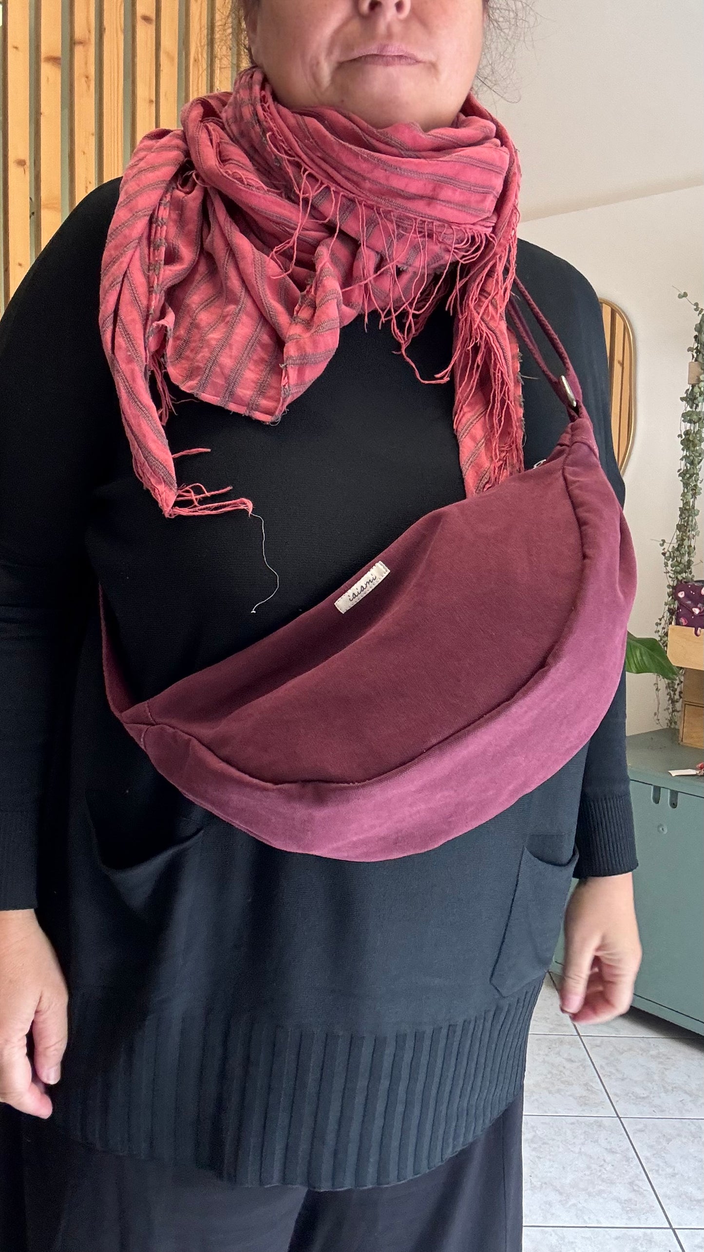 Moon Bag - Bordeaux/Airone (Nippori)