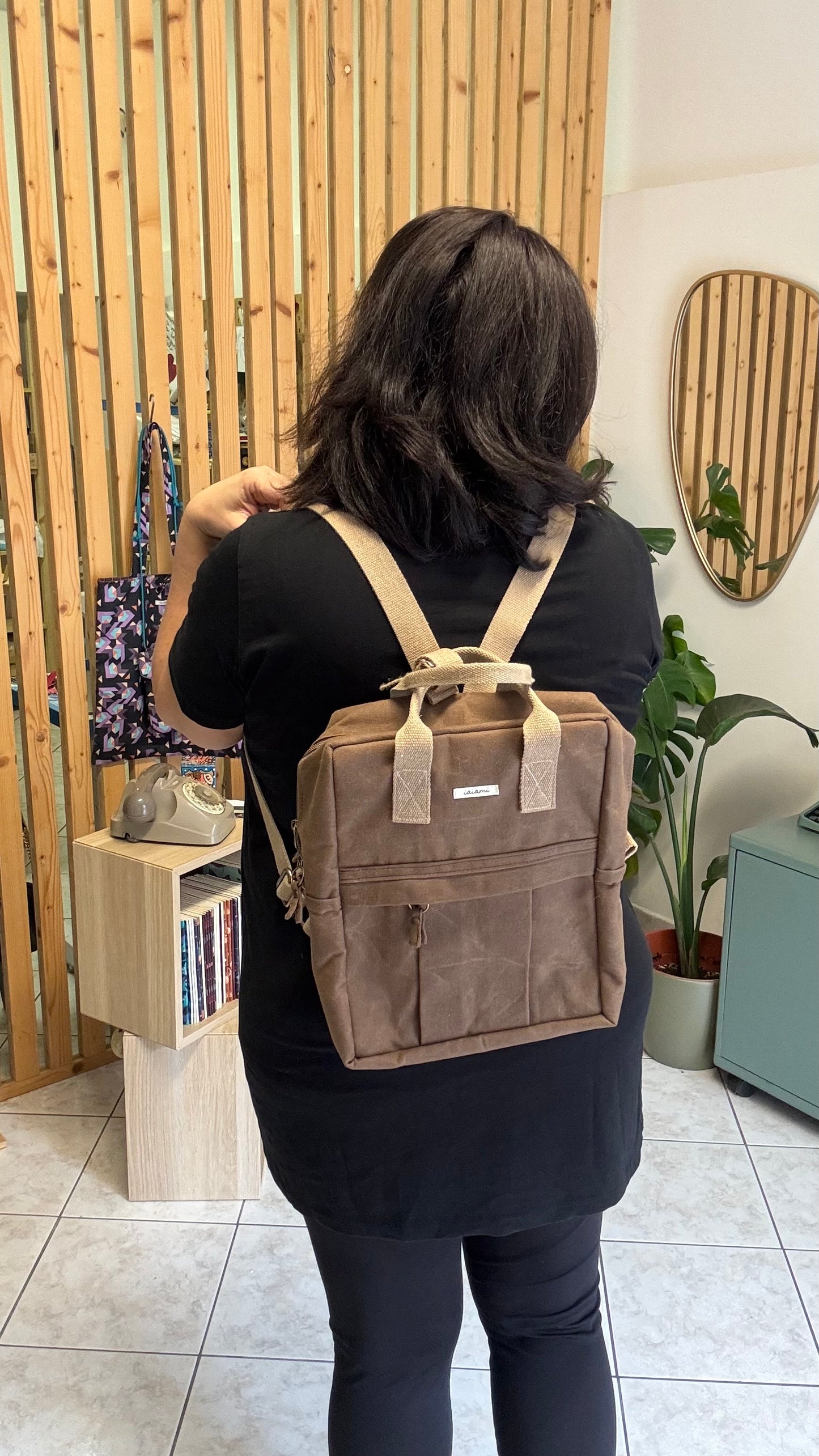 Zaino Tamalito (mini) - Brown/Dragon