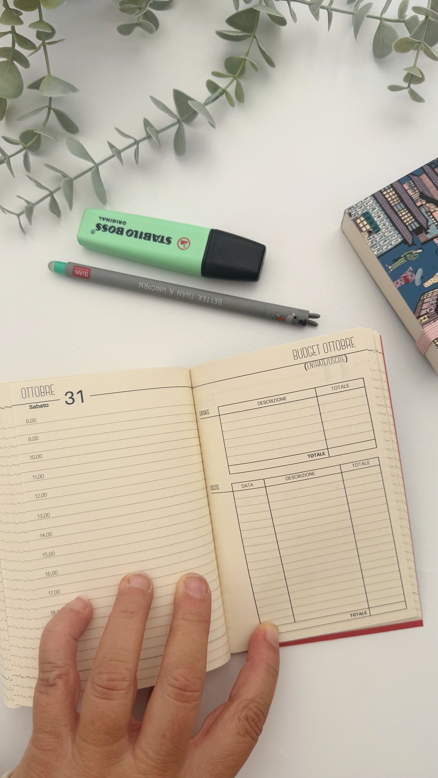 Agenda giornaliera - Gingko