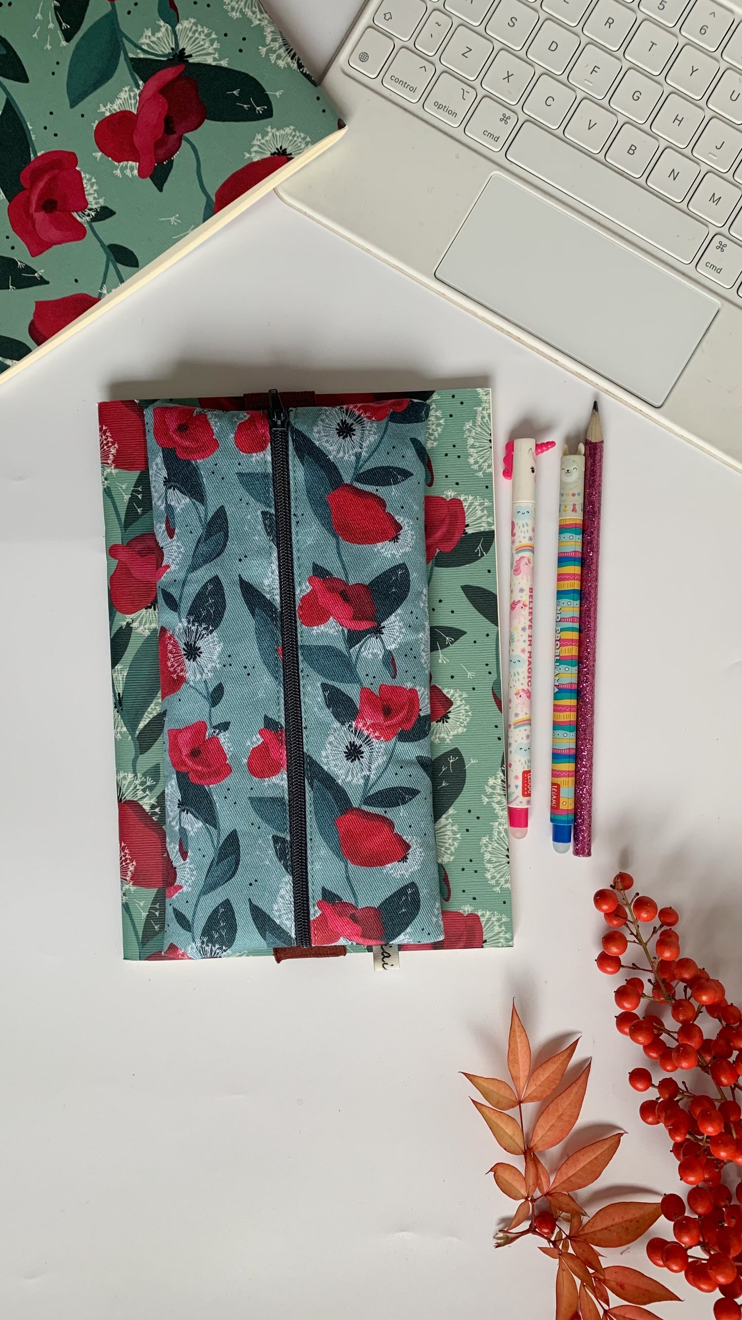 Quaderno A5 - Papaveri e Soffioni
