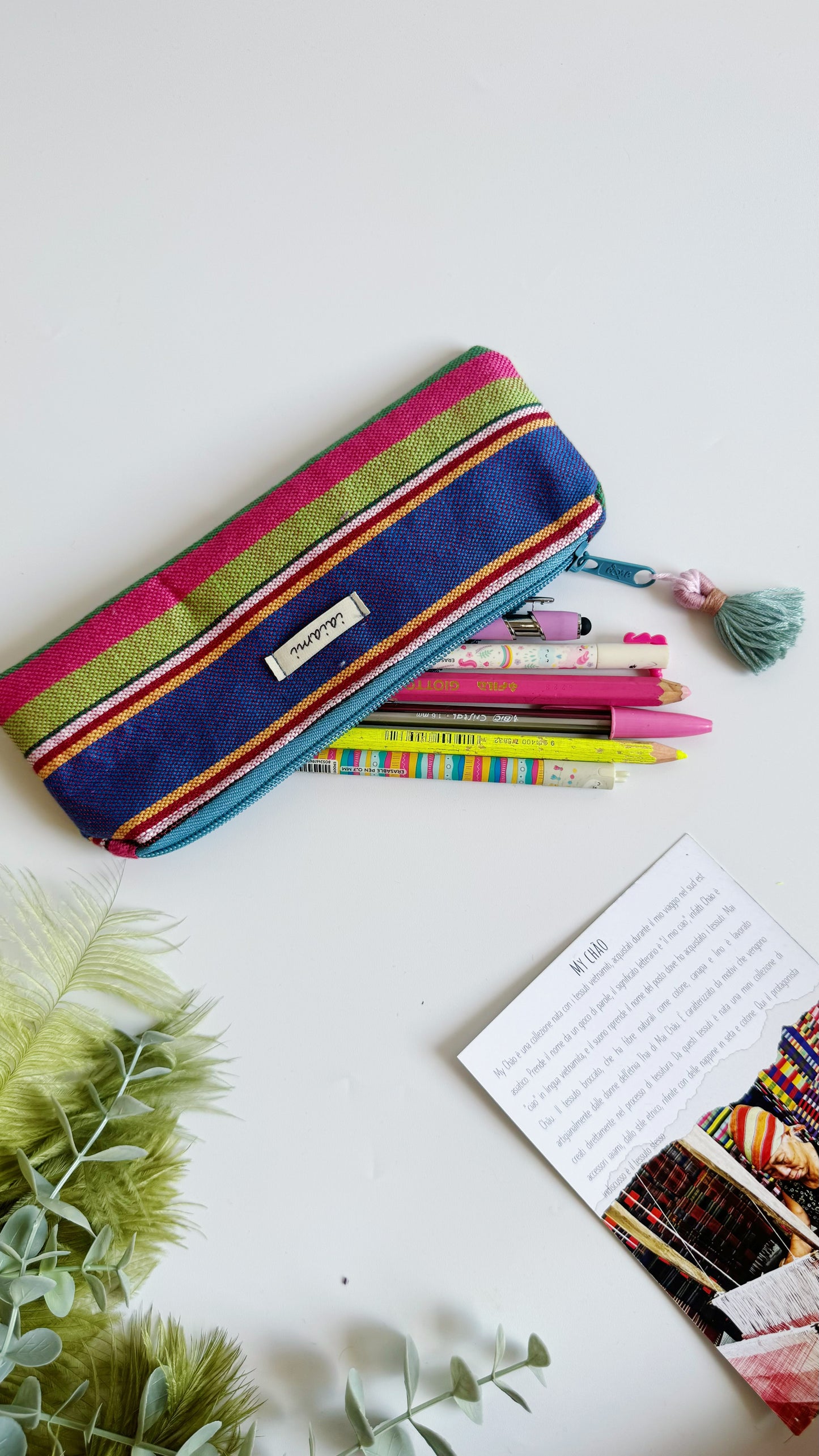 Astuccio - Righe Colorate