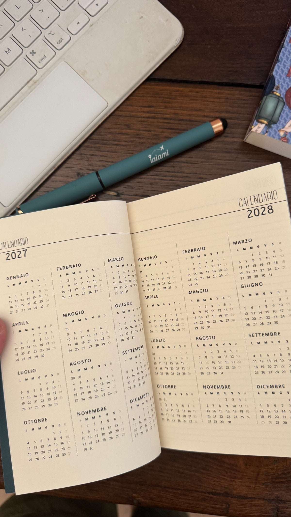 Agenda giornaliera - Sowon