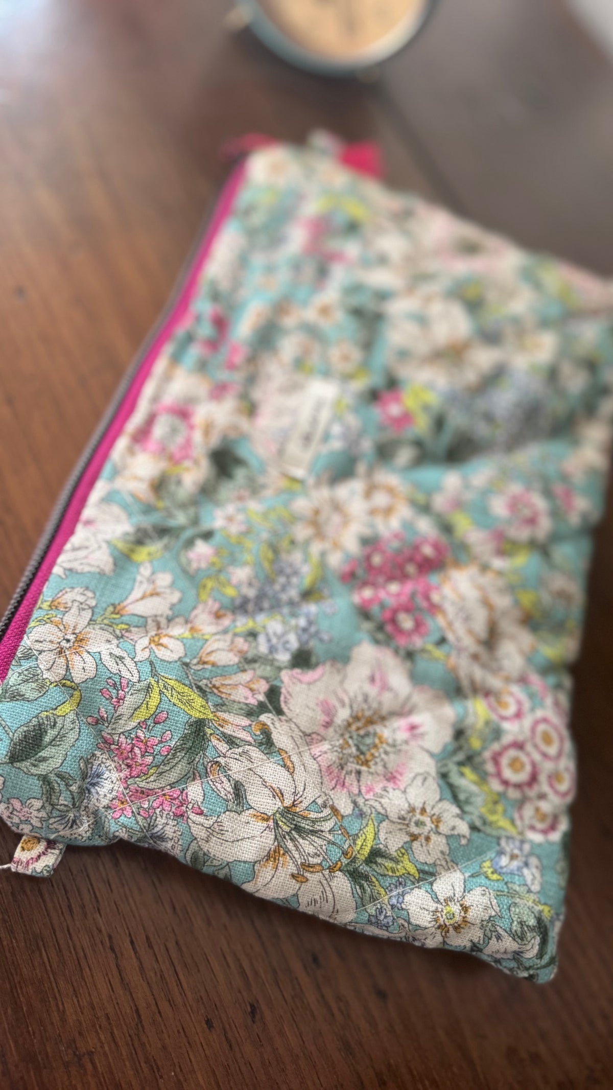 Pochette trapuntata Maxi -  Hwawon (Hanbok)