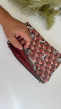 Carica l&#39;immagine nel visualizzatore di Gallery, Pochette trapuntata - Rossa (Nippori)
