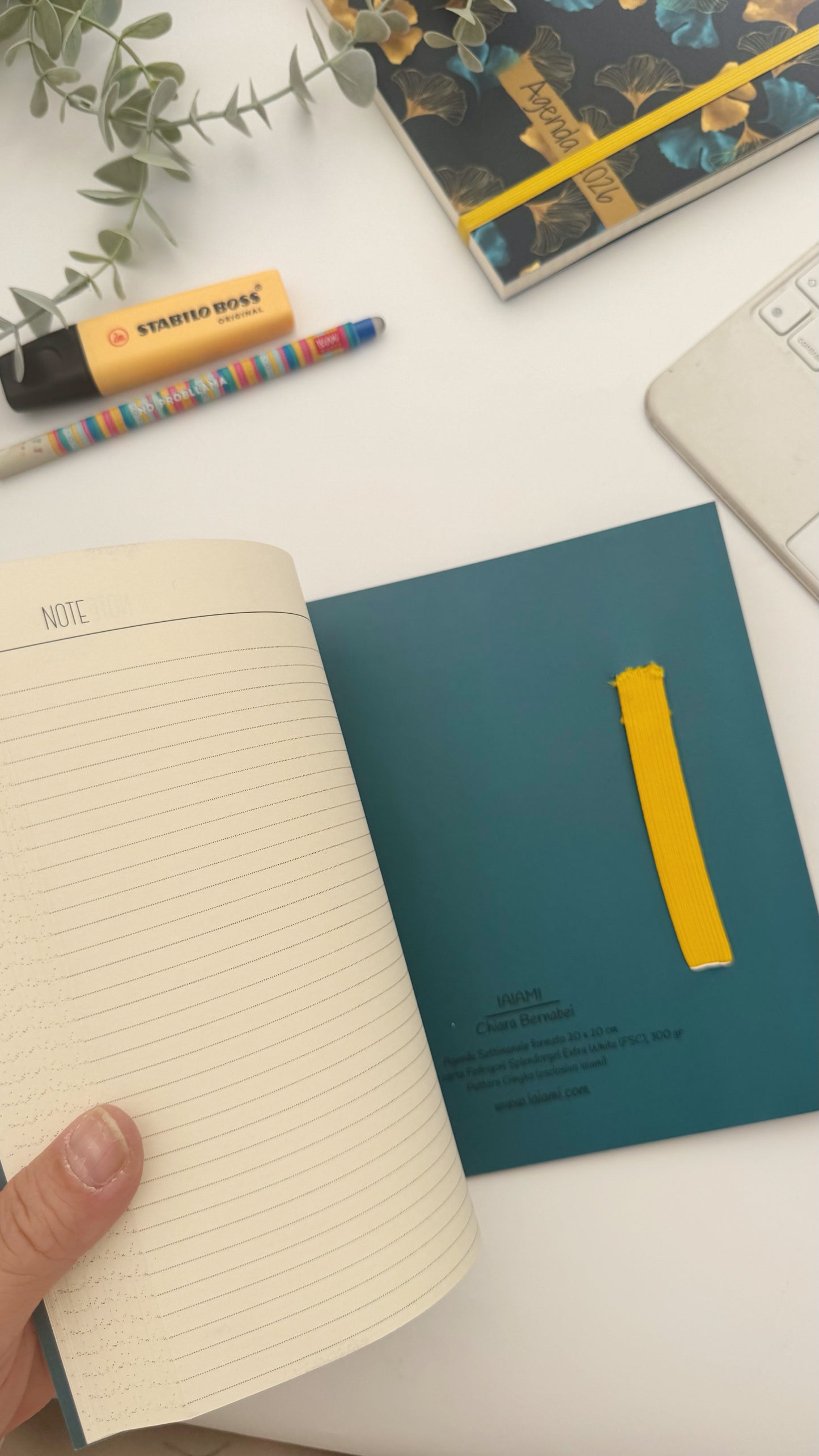 Agenda settimanale - Gingko