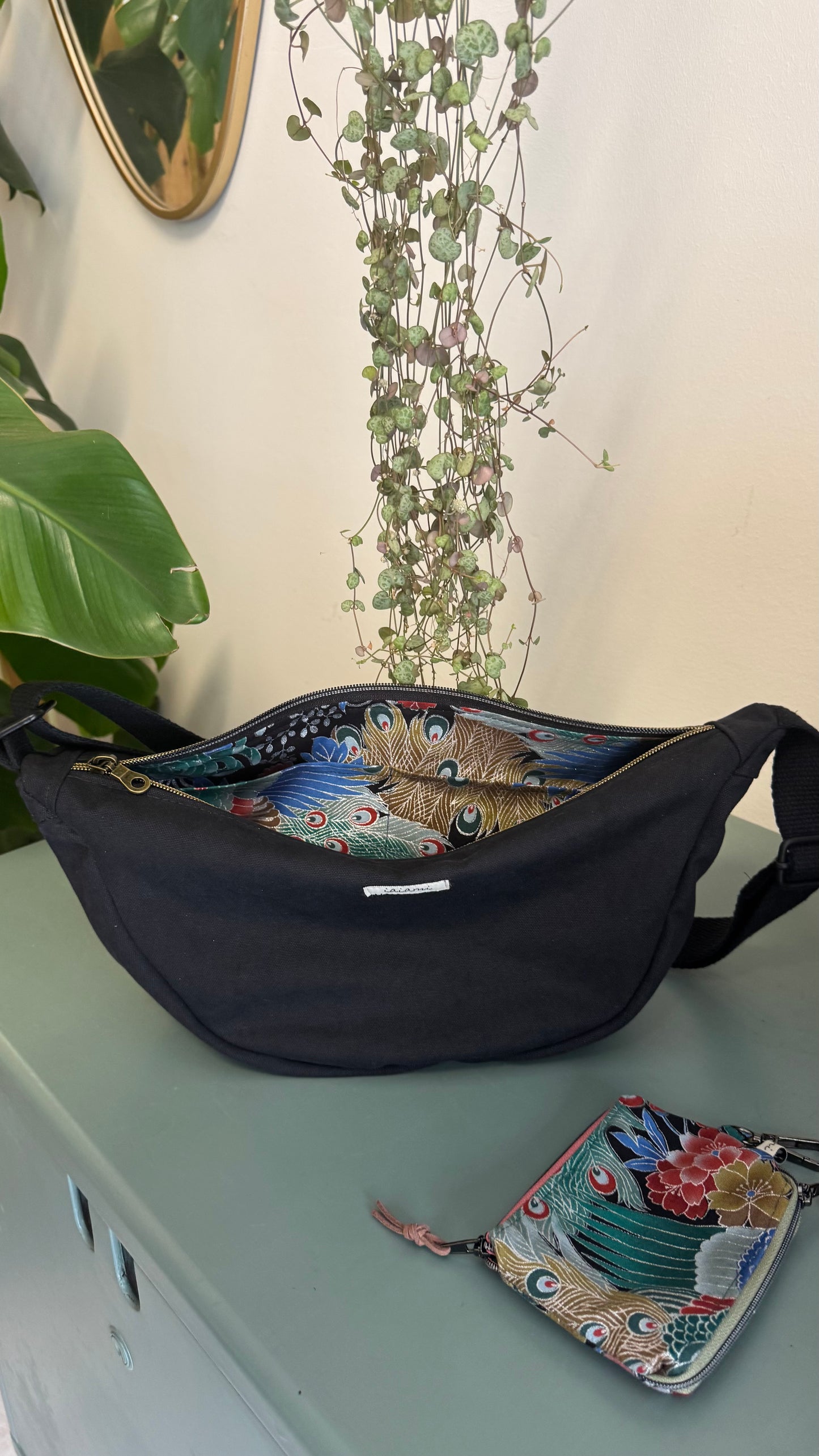 Moon Bag - nera /Airone (Nippori)