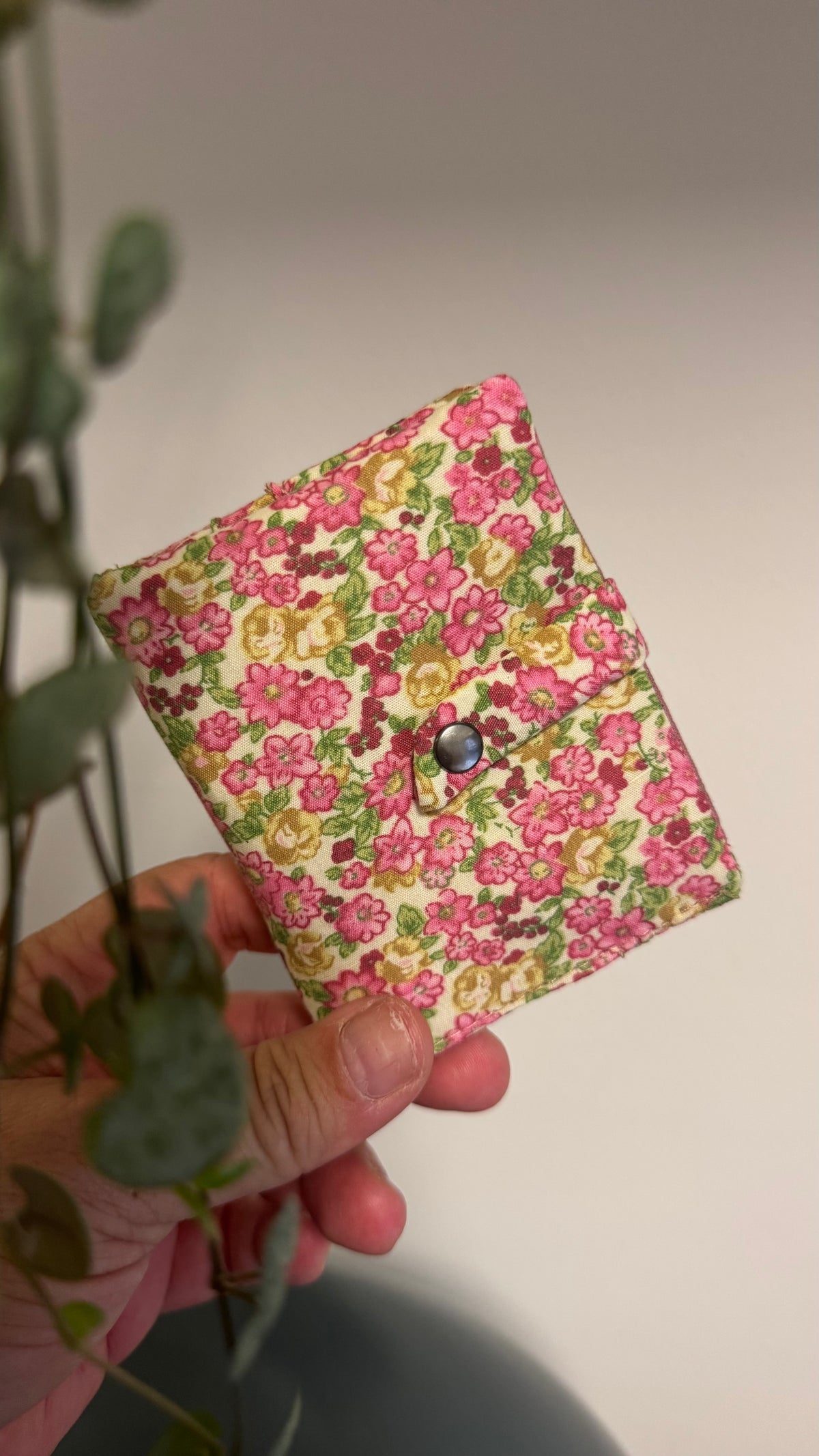 Komono - Fiori Rosa e Verde (Hanbok)