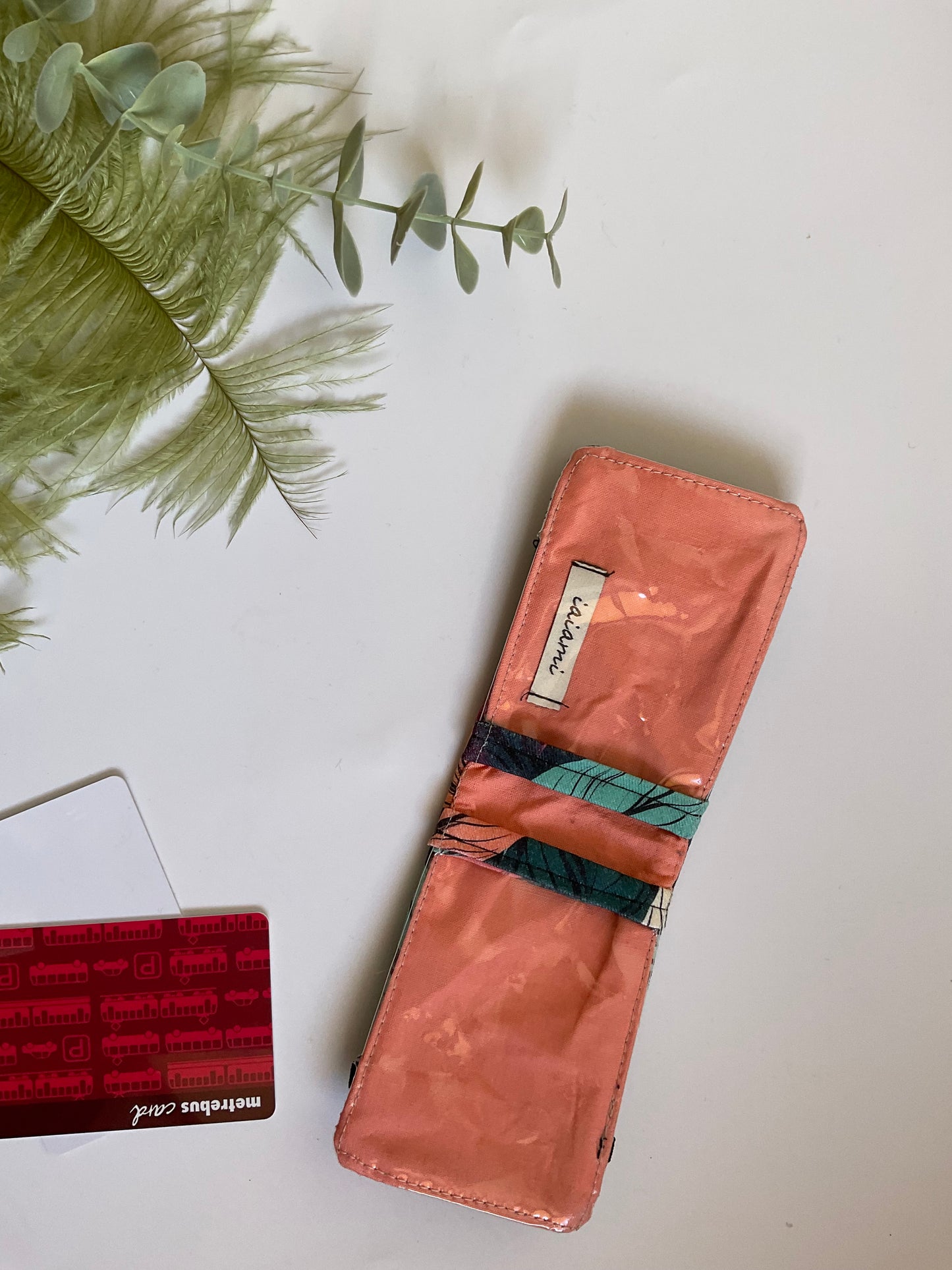 Pocket card  - Foglie