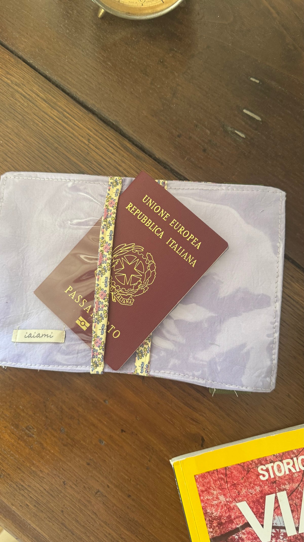Porta Passaporto -  Bom (Hanbok)