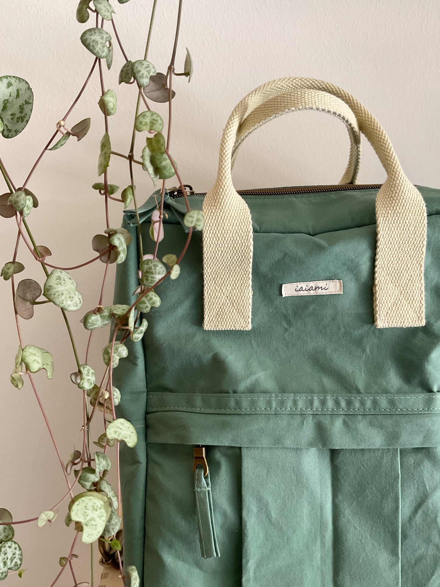 Zaino Tamalito (mini) - smokey green/80’s