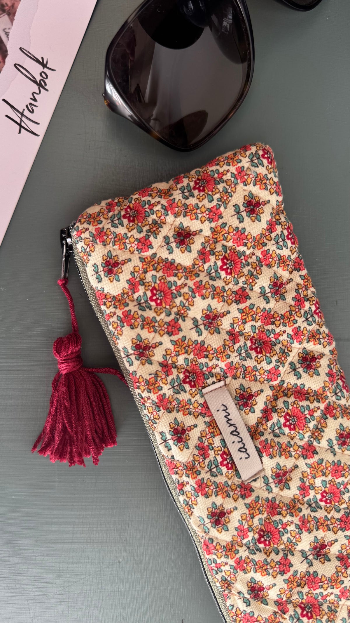 Astuccio trapuntato (Porta occhiali) - Nabi (Hanbok)