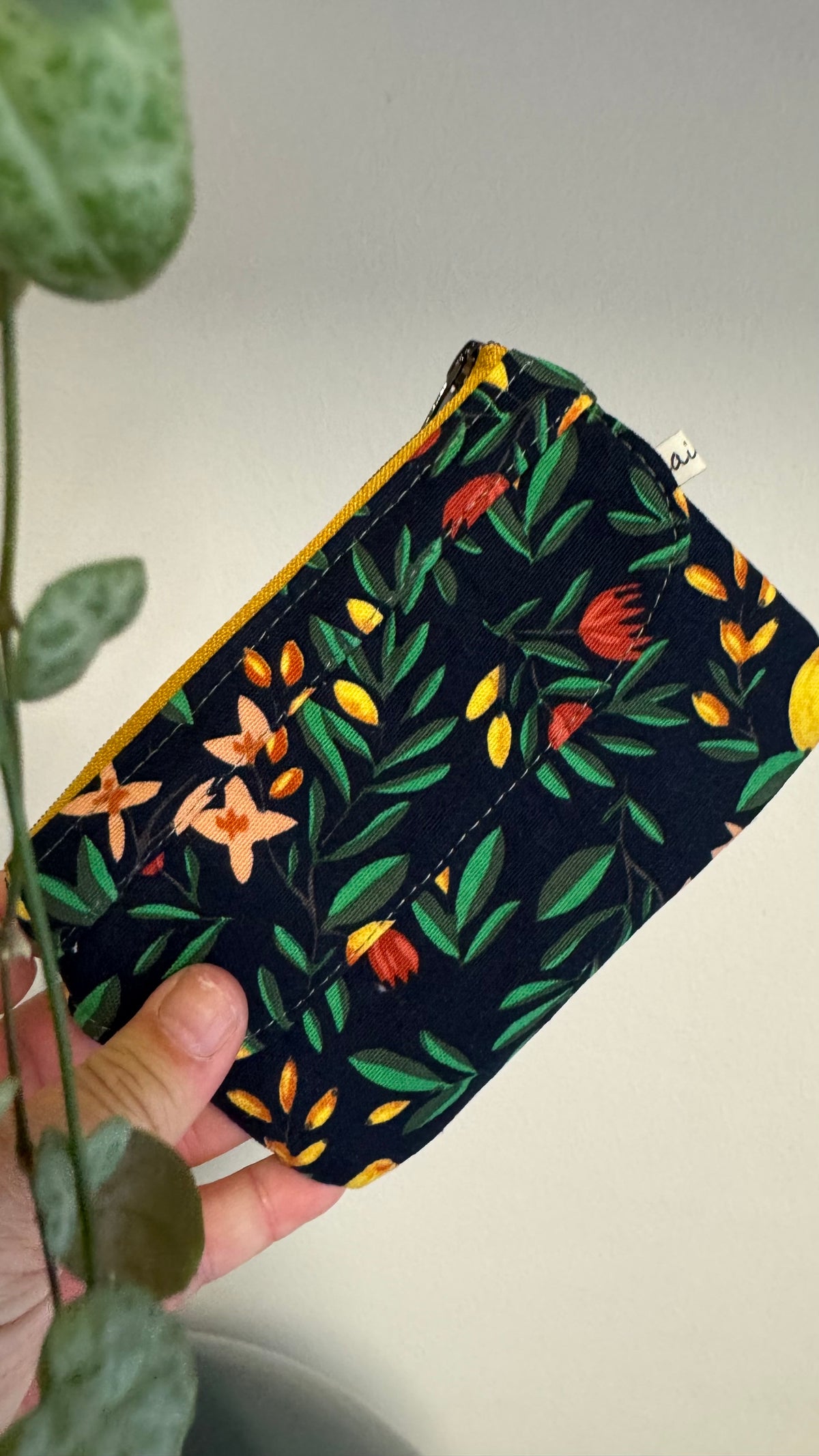 Pocket Pochette (Mini) -     fiori e Limoni (Hanbok)
