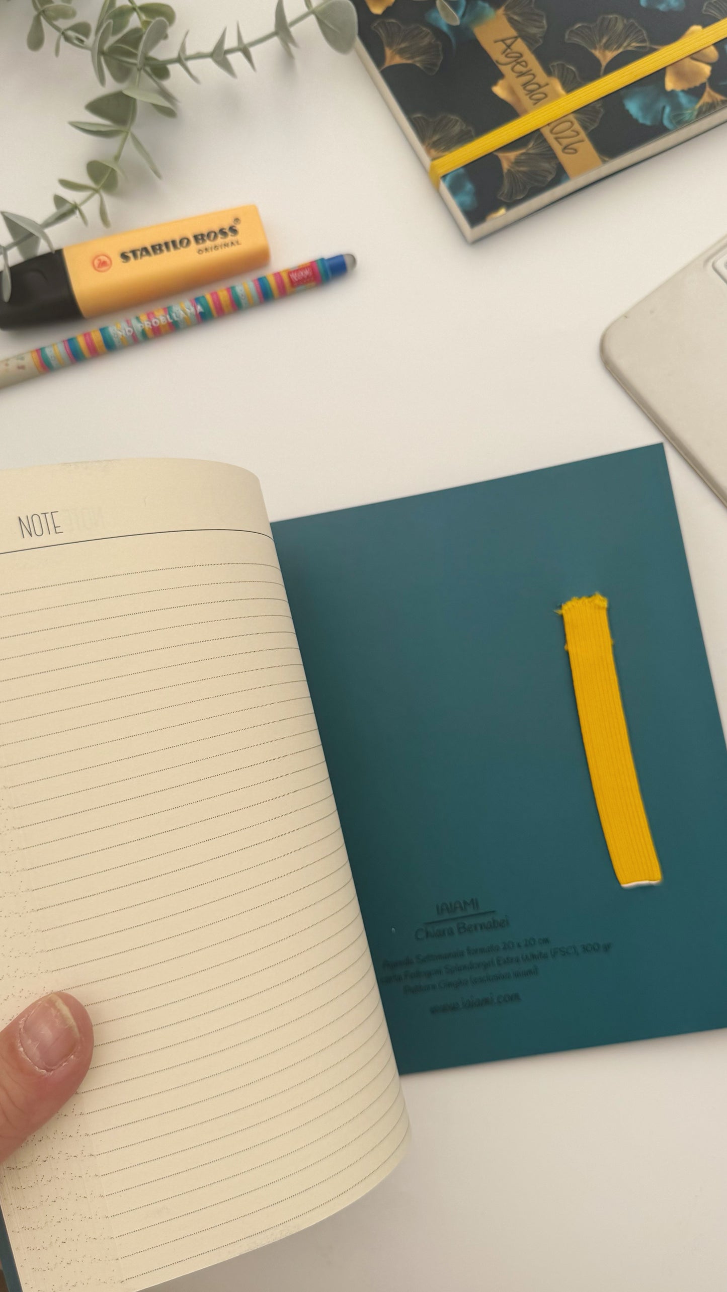 Agenda settimanale - Gingko