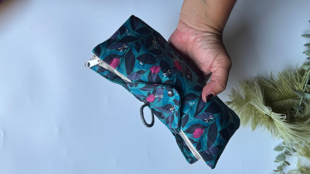 Beauty Burrito - Libellule Turchese (panna interno)
