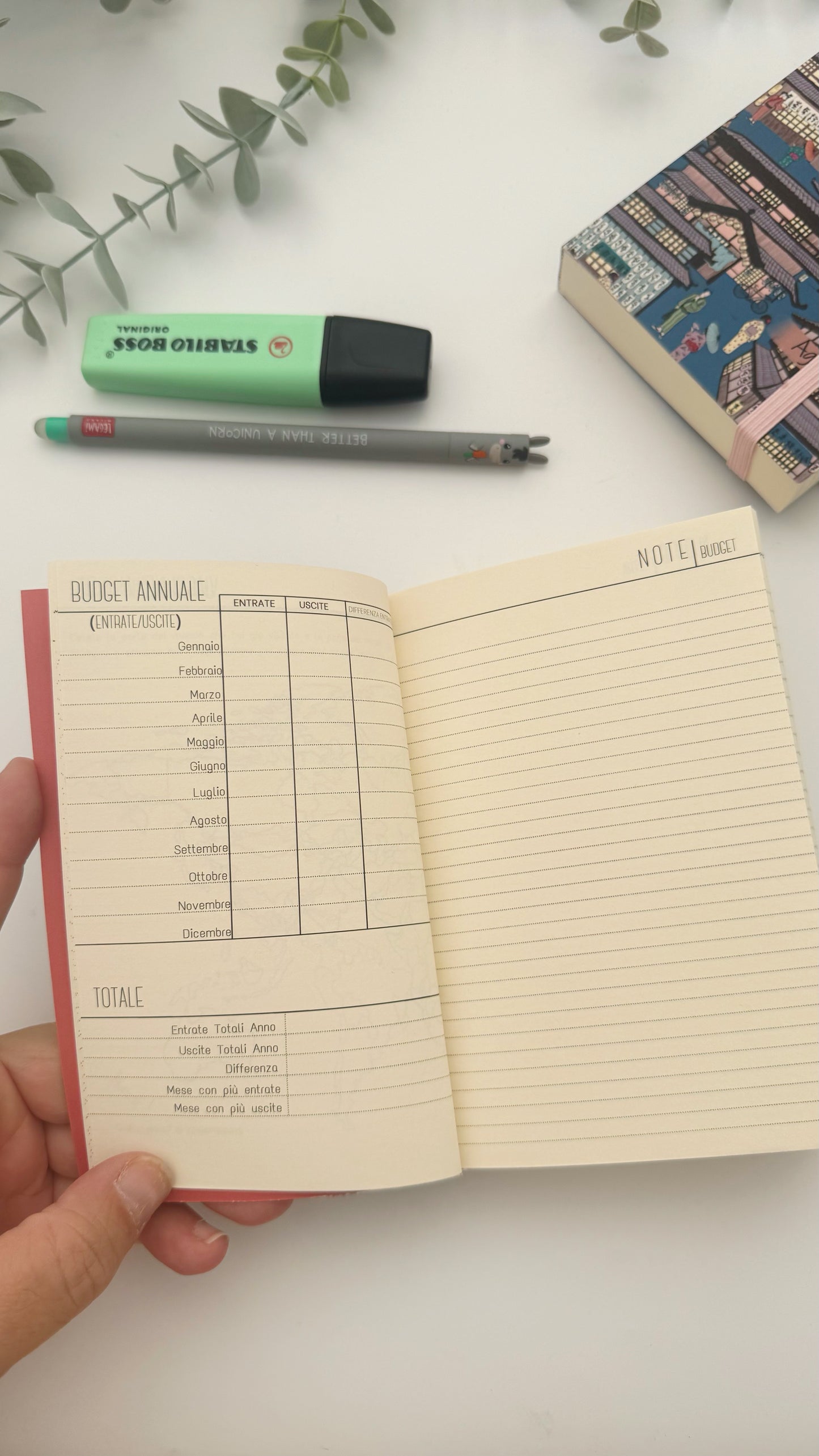 Agenda giornaliera - Gingko