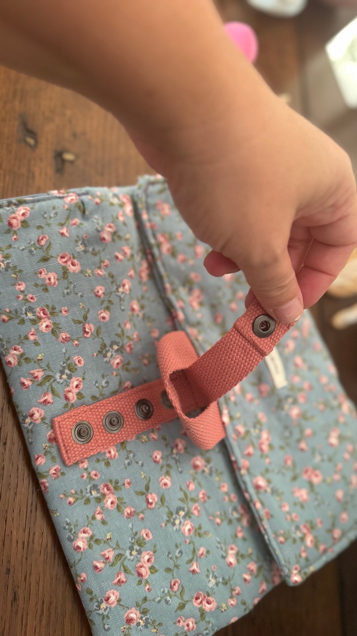 Beauty Burrito MAXI- Fiorellini Azzurro (HANBOK)
