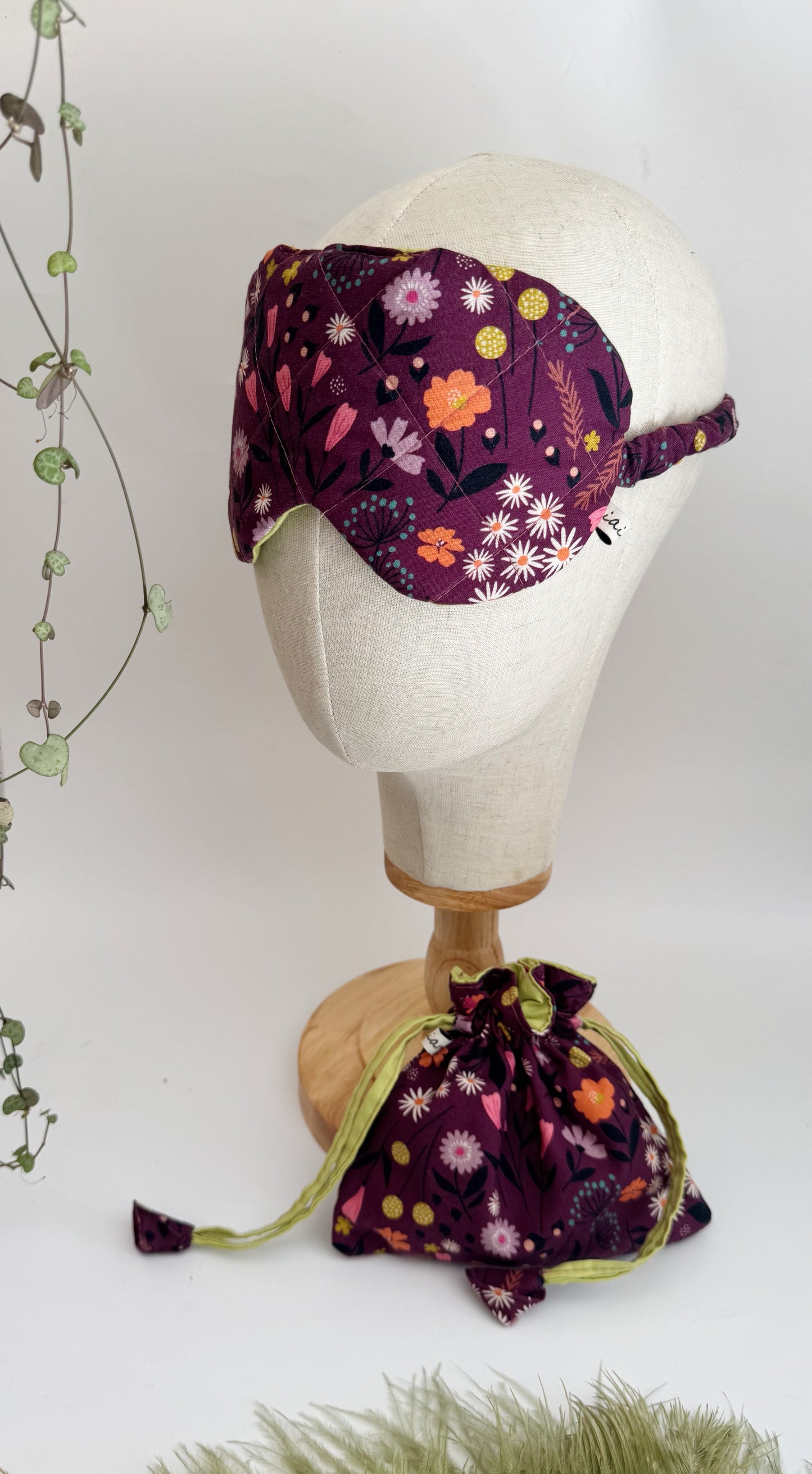 Set Nuvola (Sleep Mask + Sacchetto) - Woodland wonder