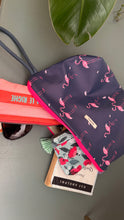 Carica l'immagine nel visualizzatore di Gallery, Gocce Pochette Maxi (idrorepellente) - Fenicotteri
