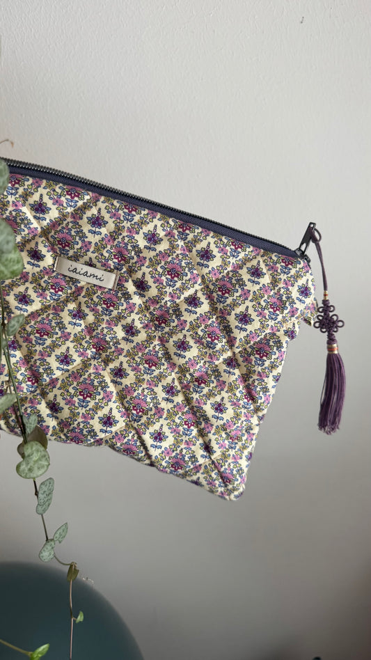 Pochette trapuntata Maxi - Bom con Maedeup nodino coreano(Hanbok)