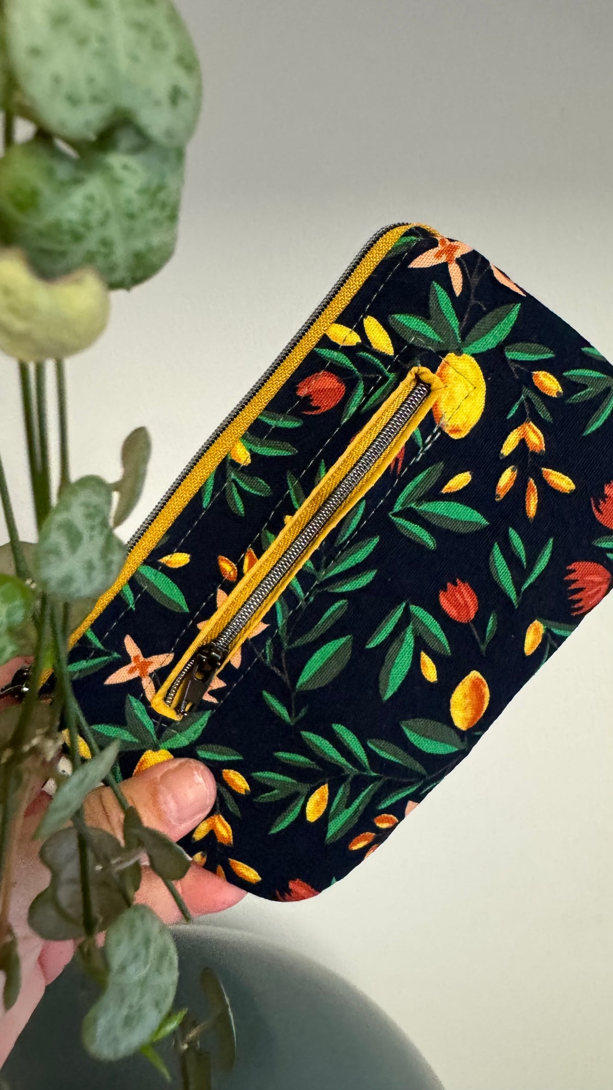 Pocket Pochette (Maxi) - Fiori e Limoni (Hanbok)