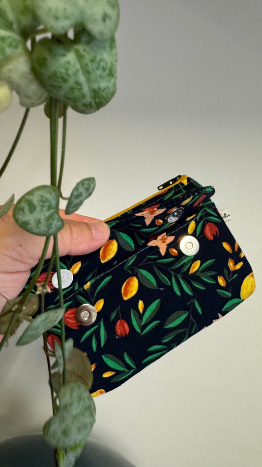 Pocket Pochette (Mini) -     fiori e Limoni (Hanbok)