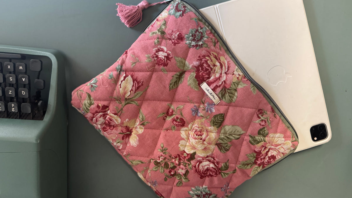 Sleeve trapuntata taglia S - Rose (Hanbok)