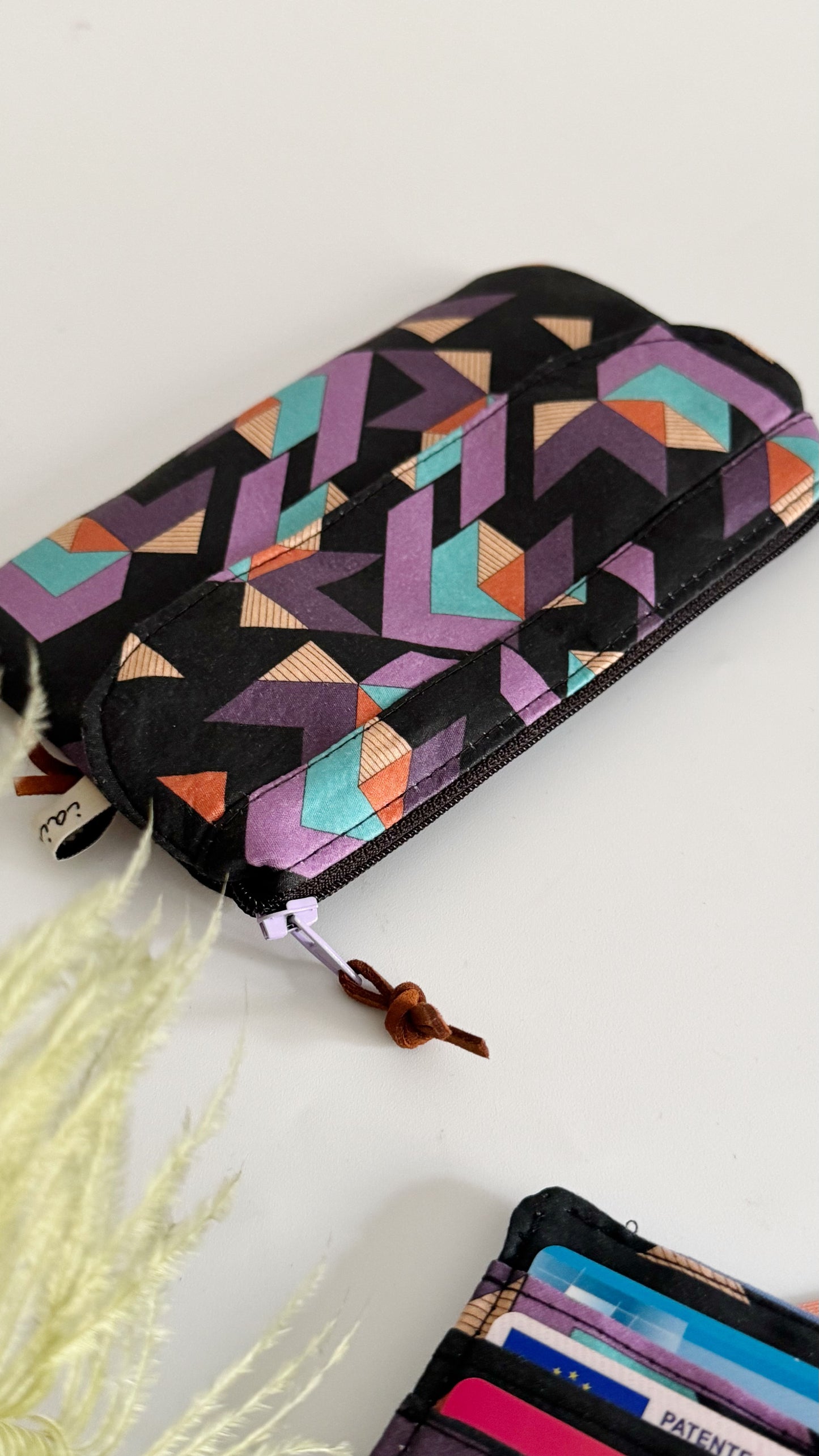 Pocket Pochette con tasca (Mini) - Tangram
