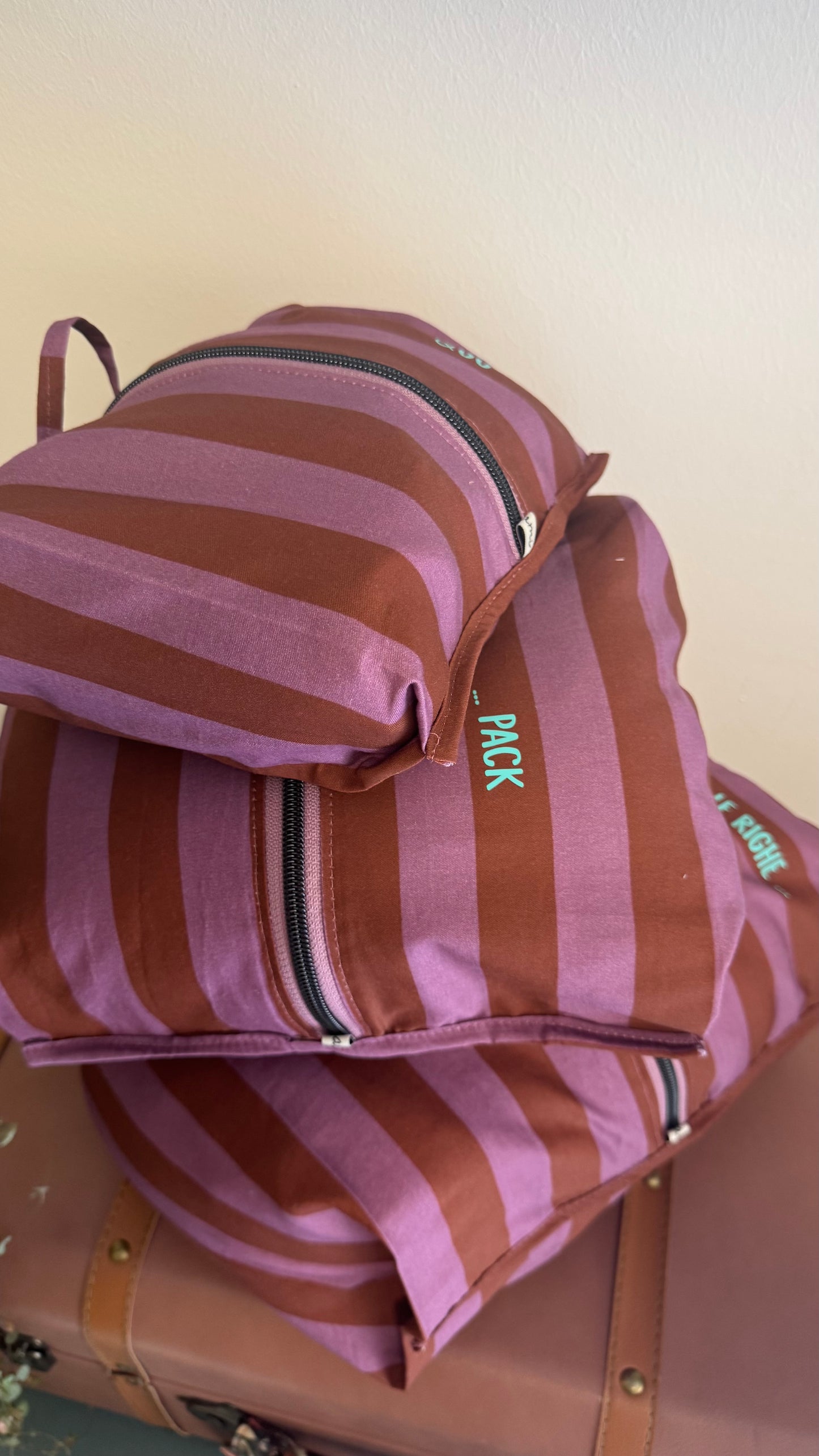 Pack & Go (Travel organizer) - Set Barcellona (Stripes)