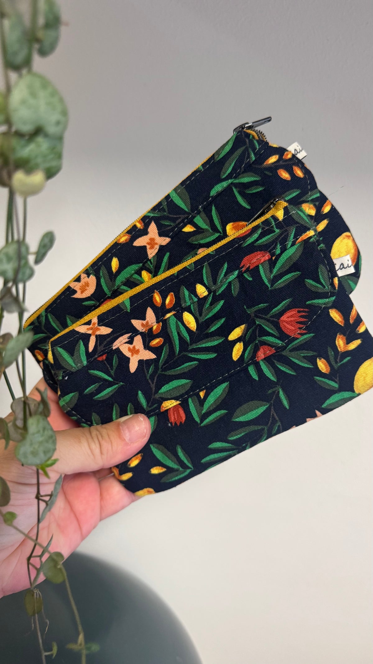 Pocket Pochette (Maxi) - Fiori e Limoni (Hanbok)