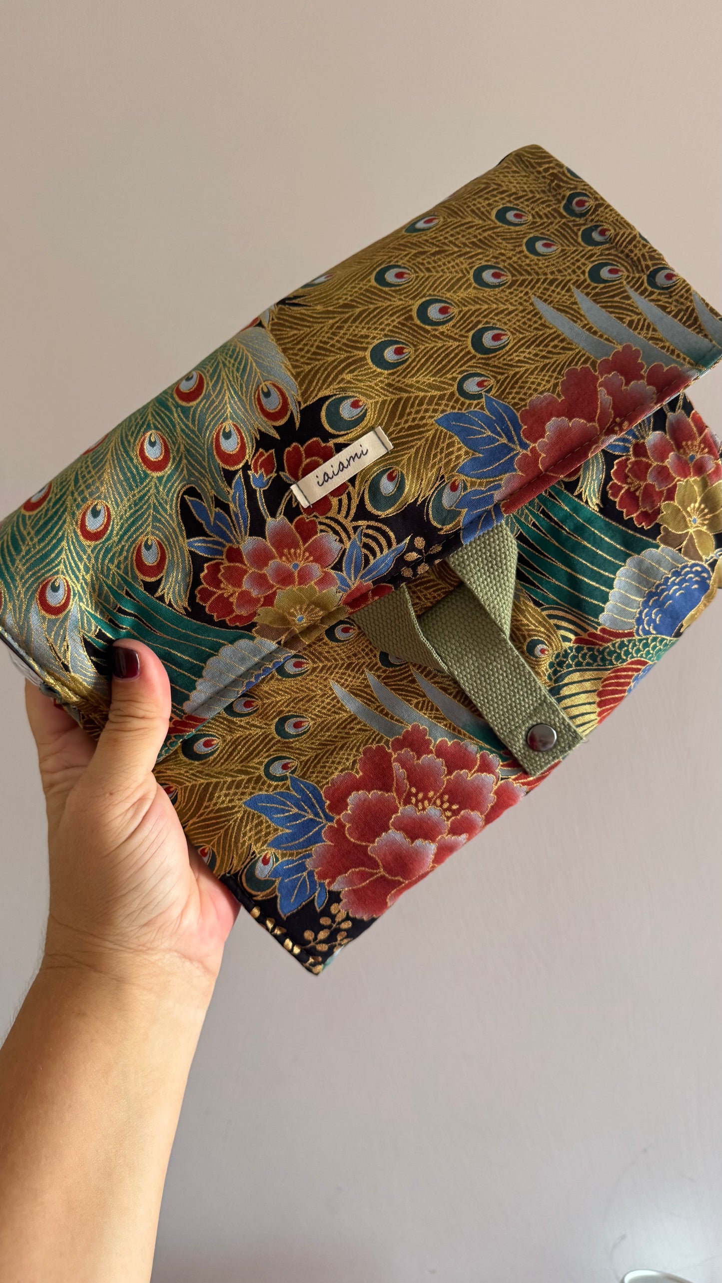 Beauty Burrito MAXI- Airone Verde Oro (Nippori)